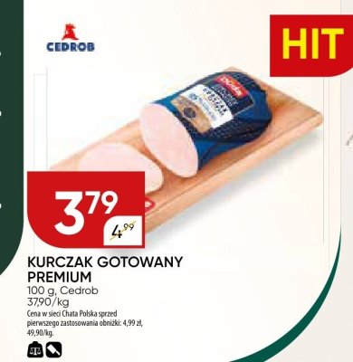 Kurczak gotowany premium promocja w Chata Polska