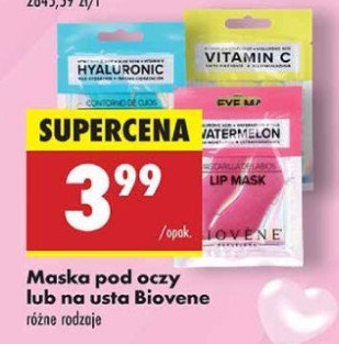 Maseczka do twarzy watermelon BIOVENE promocja w Biedronka