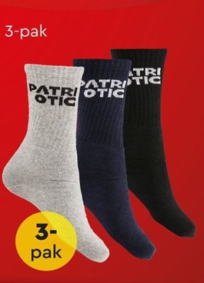 Skarpety damskie / męskie  3-pak promocja w Biedronka