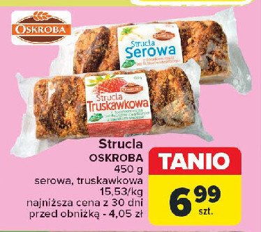 Strucla truskawkowa Oskroba promocja