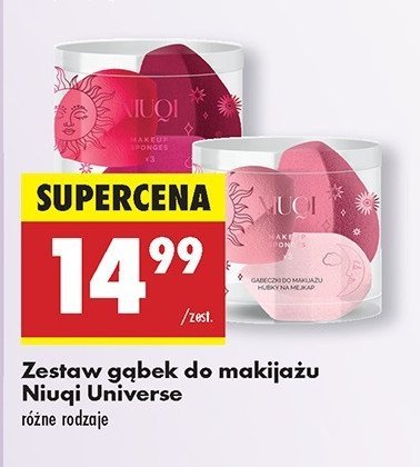 Gąbka do demakijażu Niuqi promocja