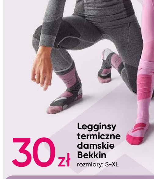 Legginsy termoakrtywne s-xl Bekkin promocja w Pepco