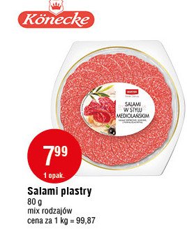 Salami w stylu mediolańskim Konecke promocja