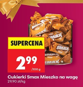 Cukierki Smax Mieszko na wagę promocja w Biedronka