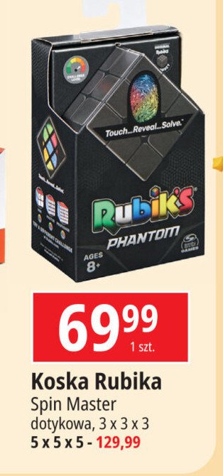 Kostka rubika dotykowa 3x3 Spin master promocja w Tedi