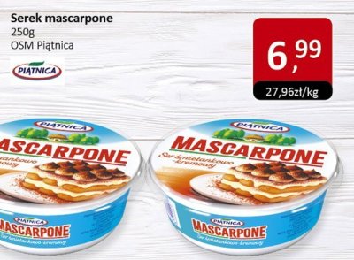 Serek mascarpone 250g promocja w Market Point