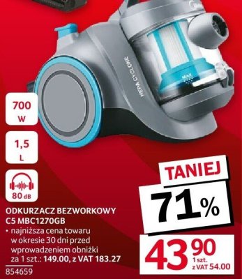 Odkurzacz promocja w Selgros