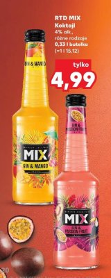 Koktajl Gin & Passion Fruit promocja w Kaufland