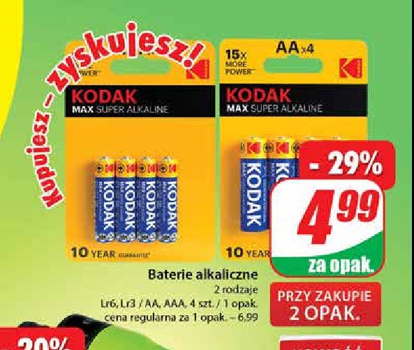 Baterie aa lr6 promocja
