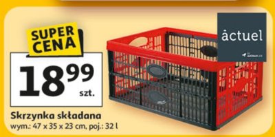 Skrzynka składana promocja w Auchan