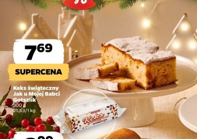 Keks świąteczny Jak u Mojej Babci Gotszlik promocja w Netto