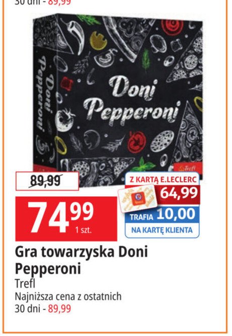 Gra doni pepperoni Trefl promocja