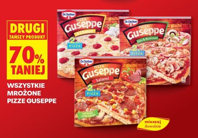 Pizza mrożona Ham & Mushroom Guseppe Dr.Oetker promocja w Biedronka