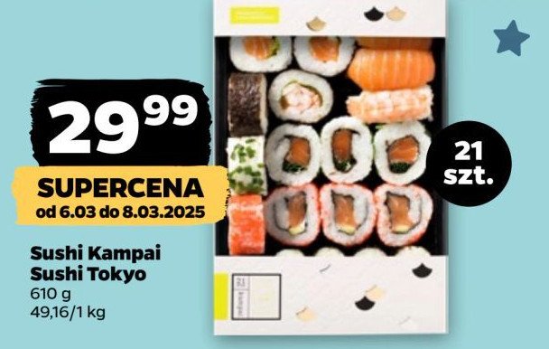 Suski kampai Sushi tokyo promocja