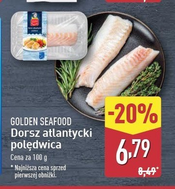 Dorsz atlantycki - polędwica Golden seafood promocja