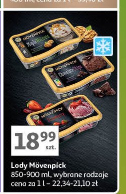 Lody strawberry Movenpick promocja