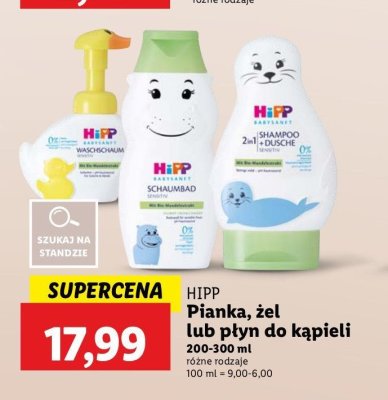 Szampon dla niemowląt Hipp babysanft promocja