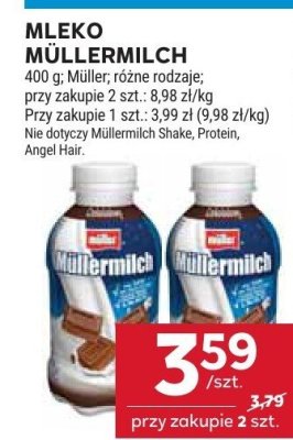 Mleko Müllermilch promocja w Stokrotka