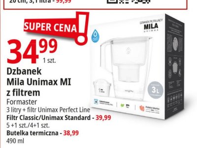 Dzbanek mila unimax 3l + 1 wk艂ad Dafi promocja