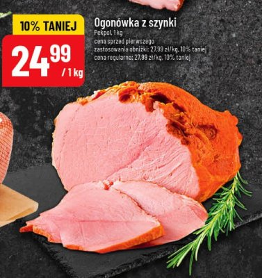 Ogonówka z szynki promocja w POLOmarket