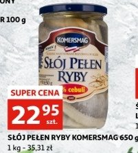 Śledziki słój pełen ryby Komersmag promocja