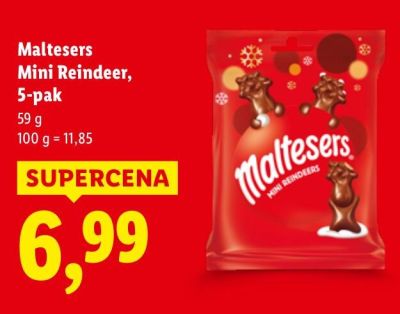 Czekolada Mini Reindeer promocja w Lidl