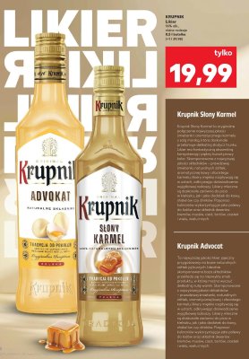 Likier 16% alk., słony karmel 0,5 l  promocja w Kaufland