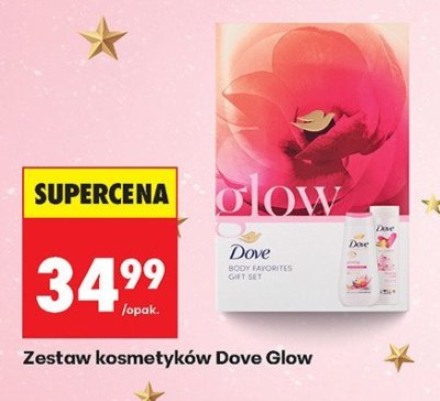 Zestaw kosmetyków Dove Glow promocja w Biedronka
