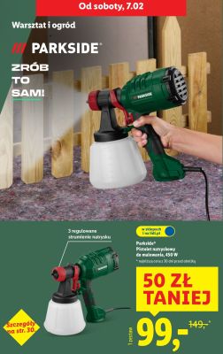  Pistolet natryskowy do malowania 450 W promocja w Lidl