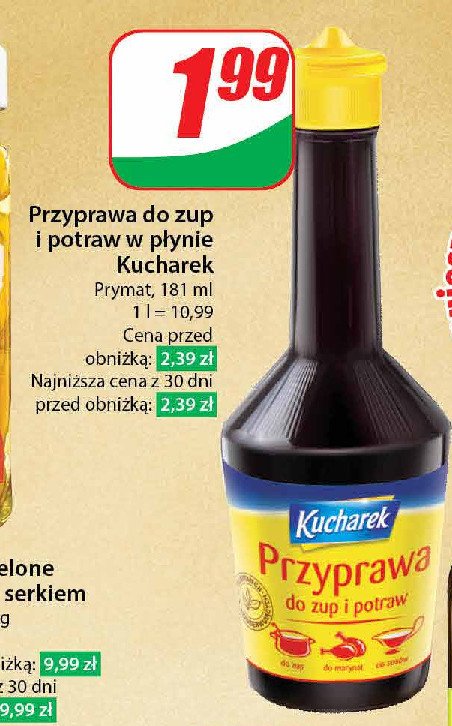 Przyprawa do zup i potraw Kucharek promocja