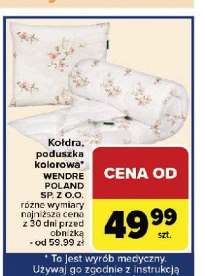 Kołdra kolorowa Wendre promocja