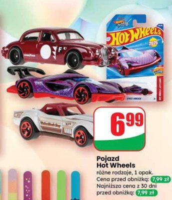 Pojazd Hot Wheels różne rodzaje promocja w Dino