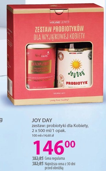 Probiotyk JOY DAY promocja w Hebe