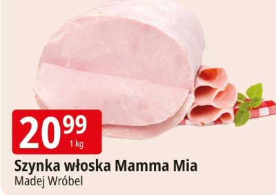 Szynka włoska Mamma Mia Madej Wróbel promocja w Leclerc