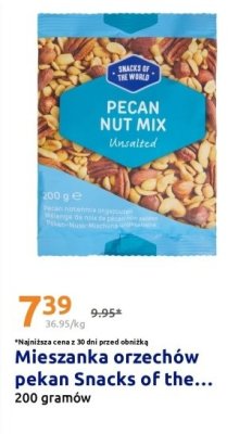 Mieszanka orzechów pekan Snacks of the World promocja w Action