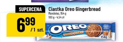 Ciastka Oreo Gingerbread Mondelez promocja w POLOmarket