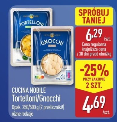 Tortelloni promocja w Aldi