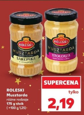 Musztarda różne rodzaje 175g promocja w Kaufland