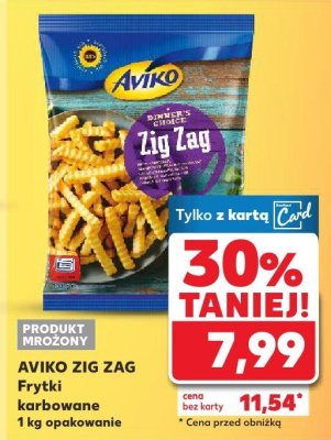 Frytki karbowane promocja w Kaufland