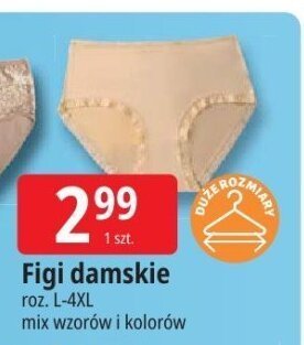 Figi damskie promocja w Leclerc