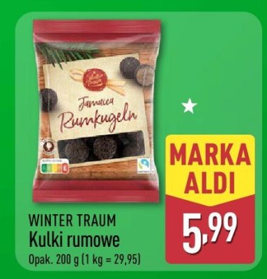 Kulki rumowe 200 g promocja w Aldi