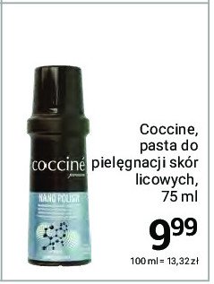 Pasta do but贸w samopo艂yskowa czarna Coccine nano polish promocja