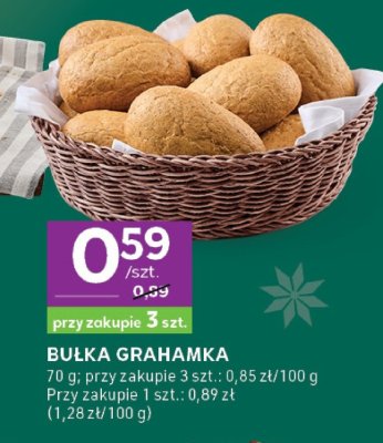 Bułka grahamka promocja w Stokrotka