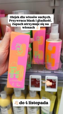 Olejek wygładzająco-odżywczy do włosów promocja w Rossmann