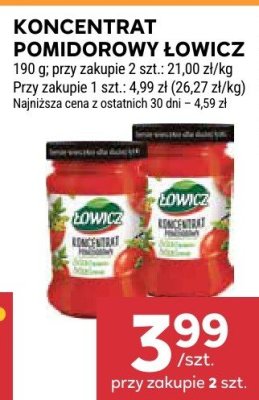 Koncentrat pomidorowy  promocja w Stokrotka