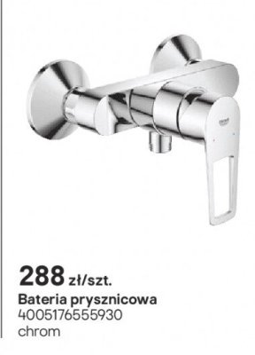 Bateria prysznicowa GROHE Start Loop 4005176555930 promocja w Castorama