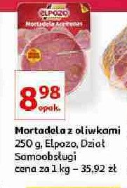 Mortadela z oliwkami ELPOZO promocja