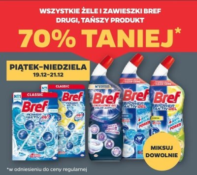 Żel do WC Bref Excellence Gel promocja w Netto