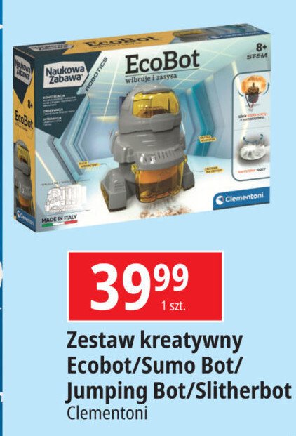 Robot jumpingbot Clementoni promocja