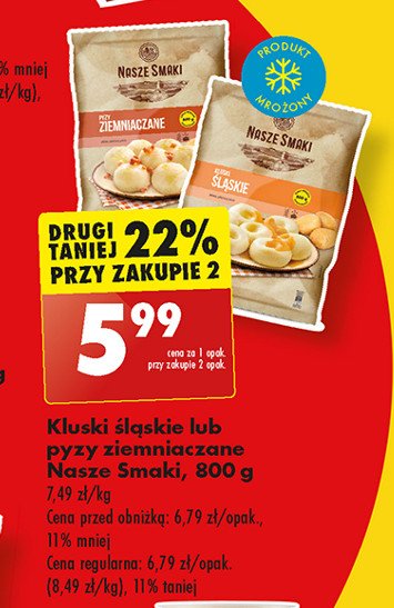 Pyzy ziemniaczane Nasze smaki promocja